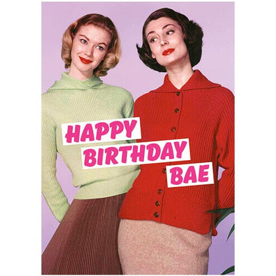 Happy Birthday Bae - Birthday Card