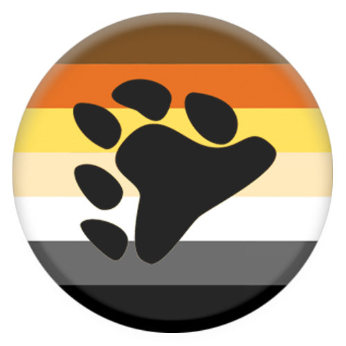 Bear Flag Small Pin Badge