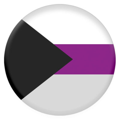 Demisexual Pride Flag Small Pin Badge