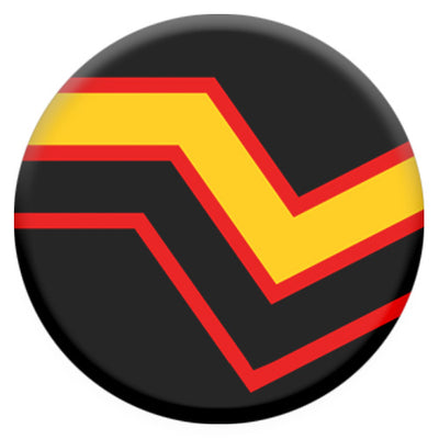 Rubber/Latex Pride Flag Small Pin Badge