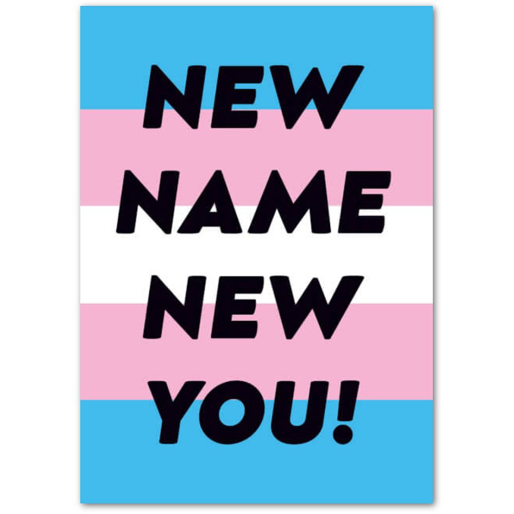 New Name New You - Transition Card