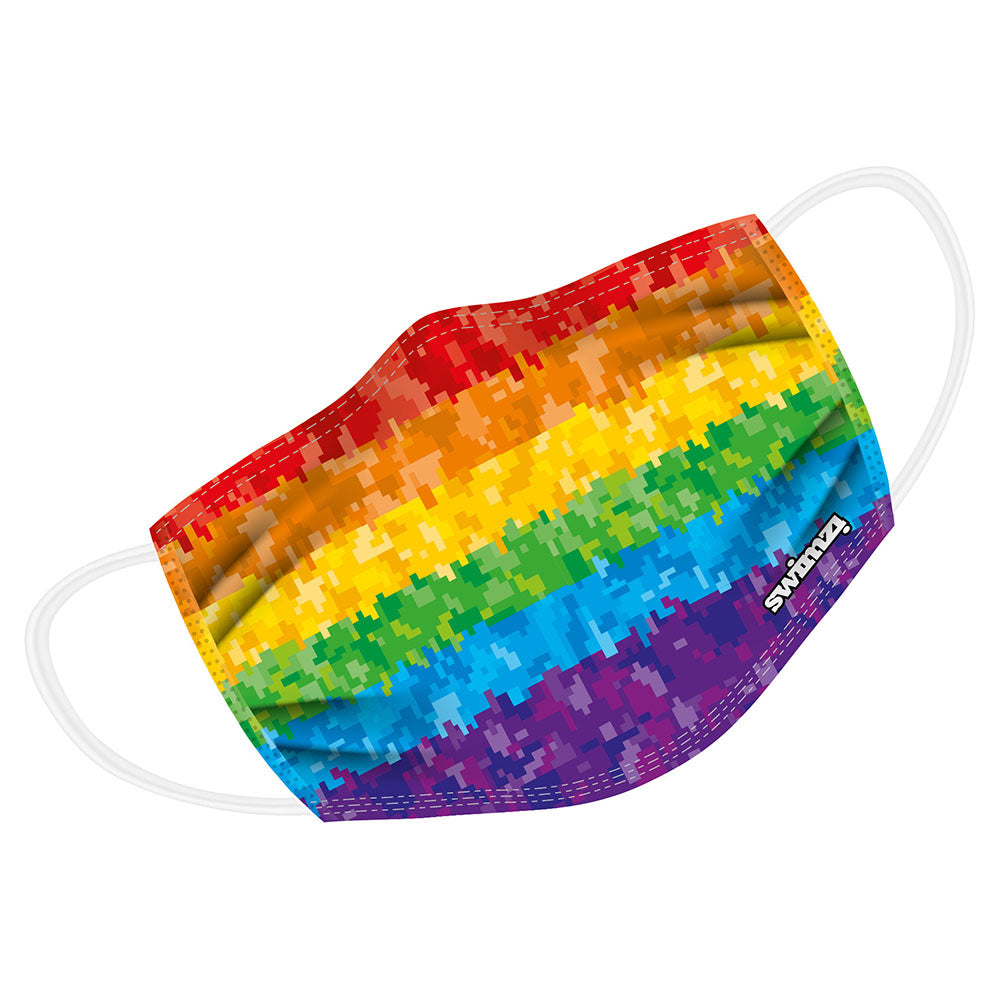 Gay Pride Rainbow Twin Layer Face Mask