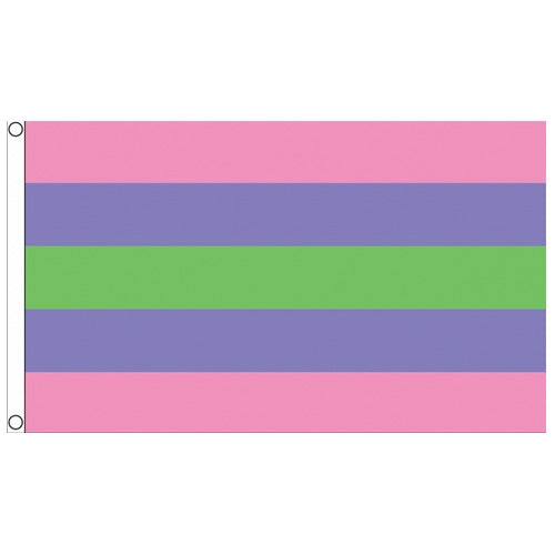 Trigender Pride Flag (5ft x 3ft Premium)