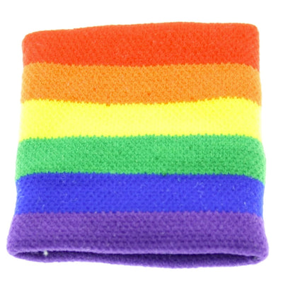 Gay Pride Rainbow Sweatband