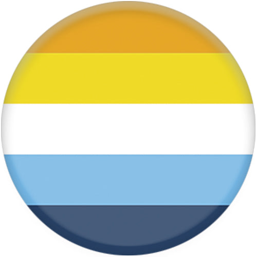 Aroace Pride Flag Small Pin Badge
