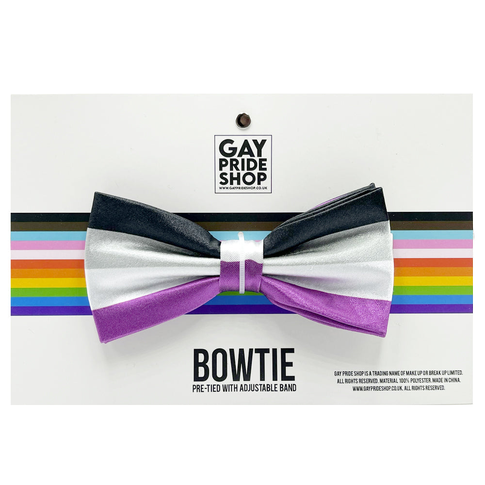 Prequal Handmade Adjustable Bowtie - Asexual