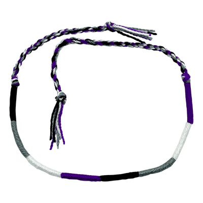 Asexual Round Thread Friendship Bracelet