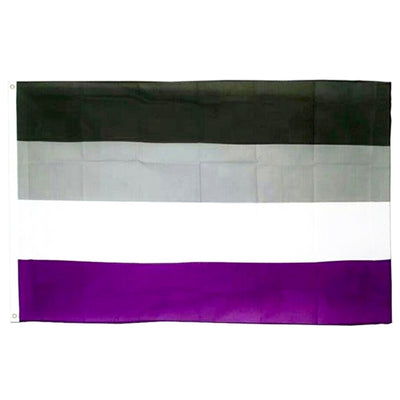 Asexual Pride Flag (5ft x 3ft Standard)