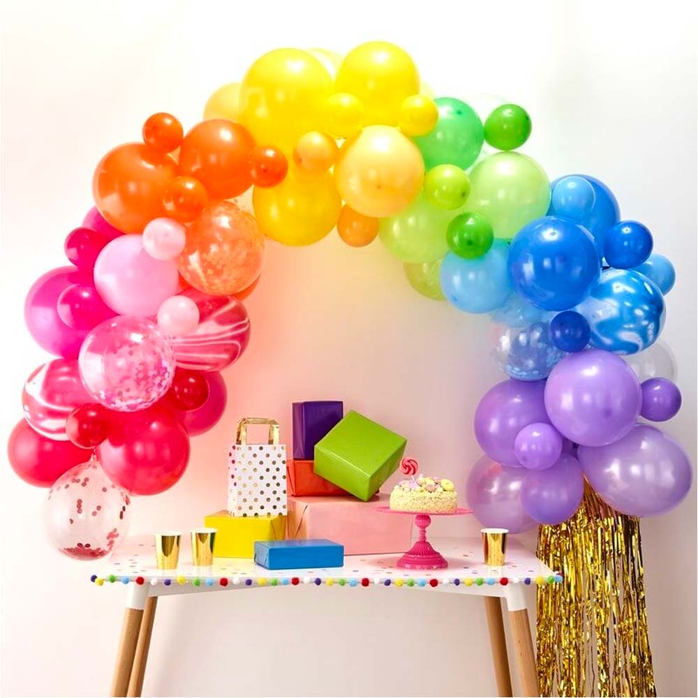 Gay Pride Rainbow Balloon Arch Kit
