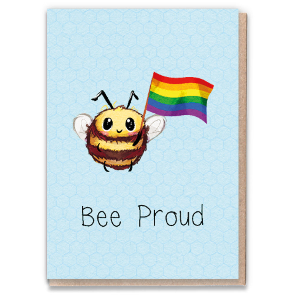 Bee Proud - Gay Greetings Card