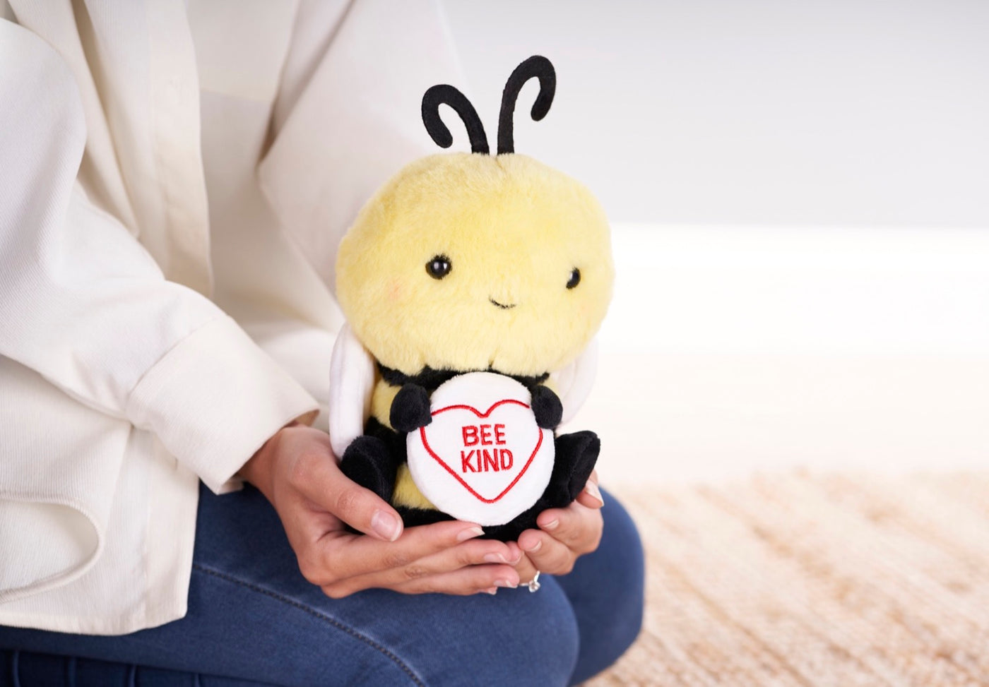 Swizzles Love Hearts - Bee Kind (Plain Sweet) Plush Toy