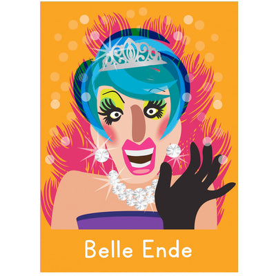 Life's A Drag - Belle Ende Greetings Card