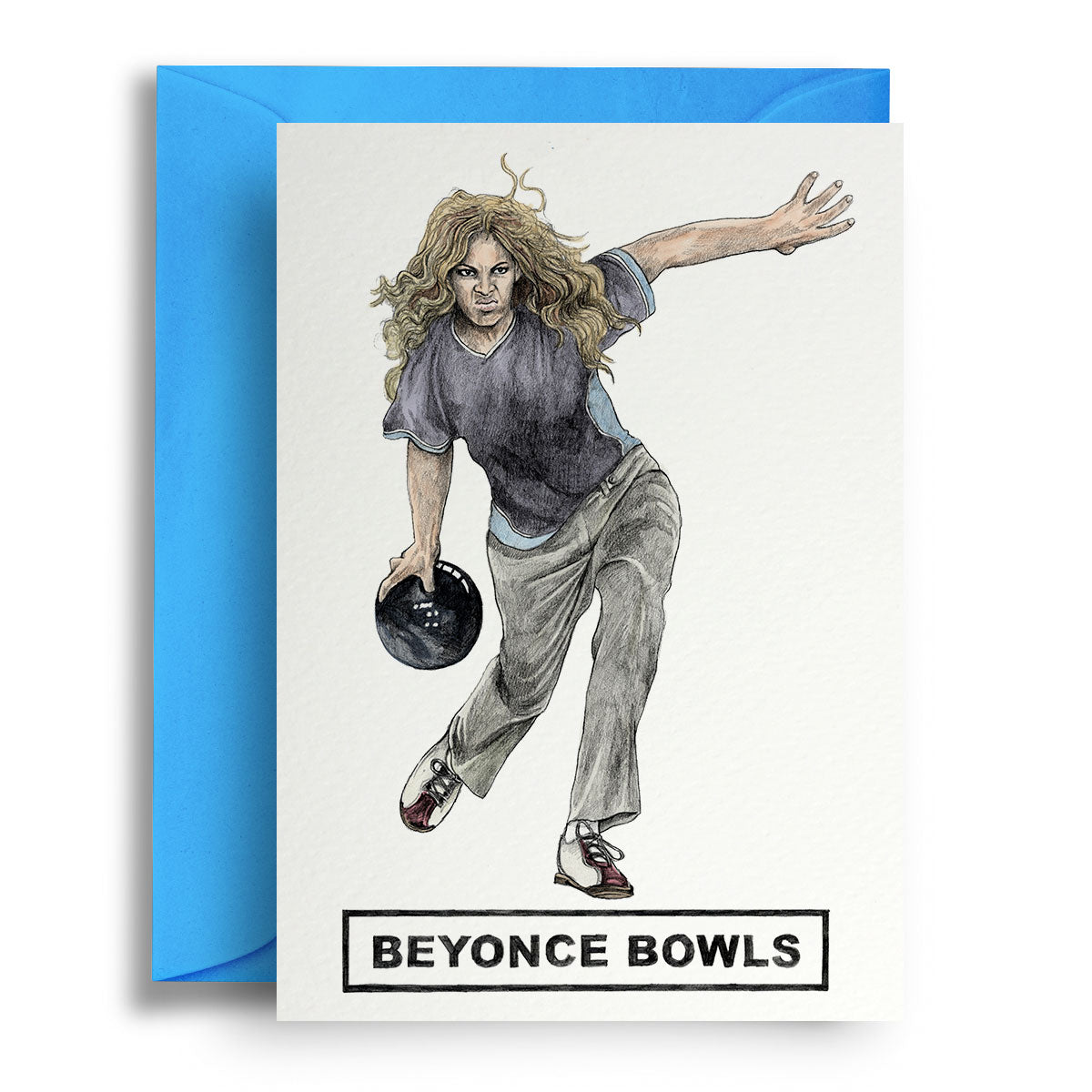 Beyonce Bowls - Greetings Card