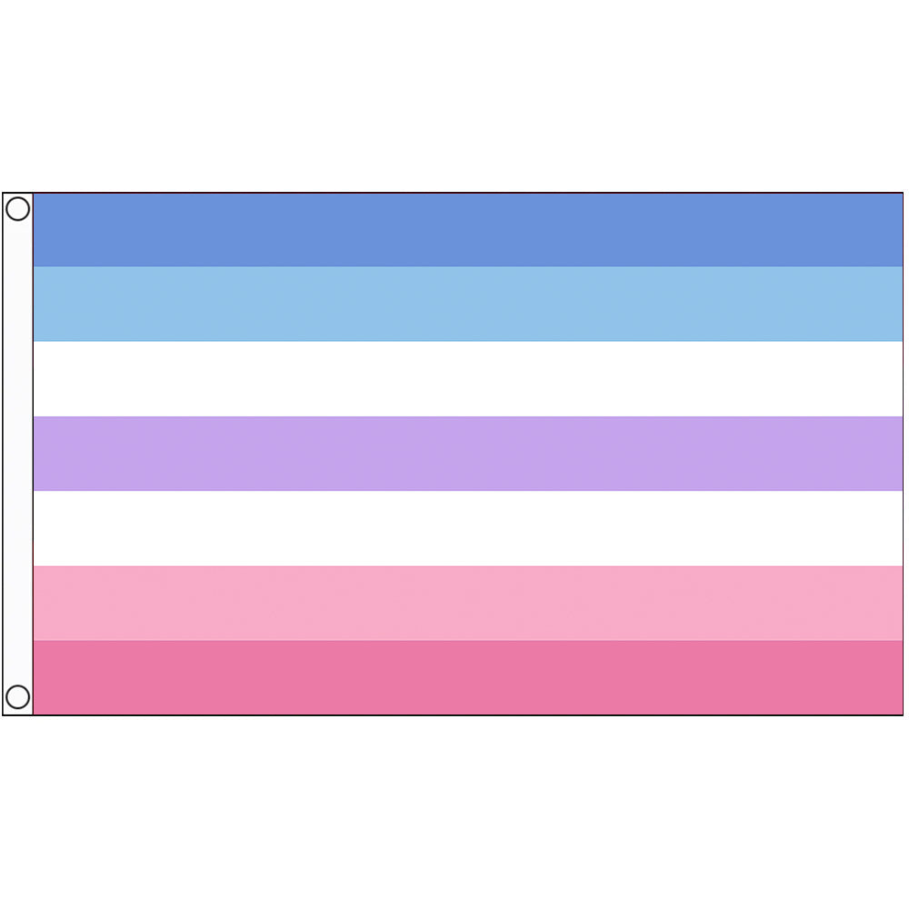 Bigender Pride Flag (5ft x 3ft Premium)