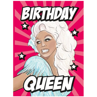 RuPaul Birthday Queen - Greetings Card