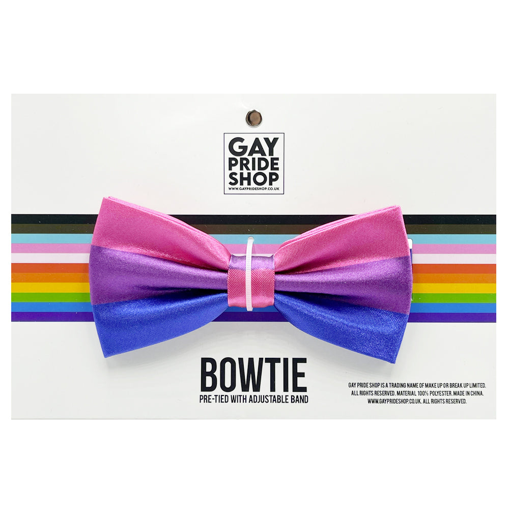 Prequal Handmade Adjustable Bowtie - Bisexual