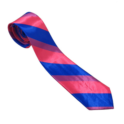 Bisexual Flag Skinny Tie