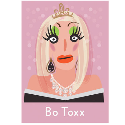 Life's A Drag - Bo Toxx Greetings Card