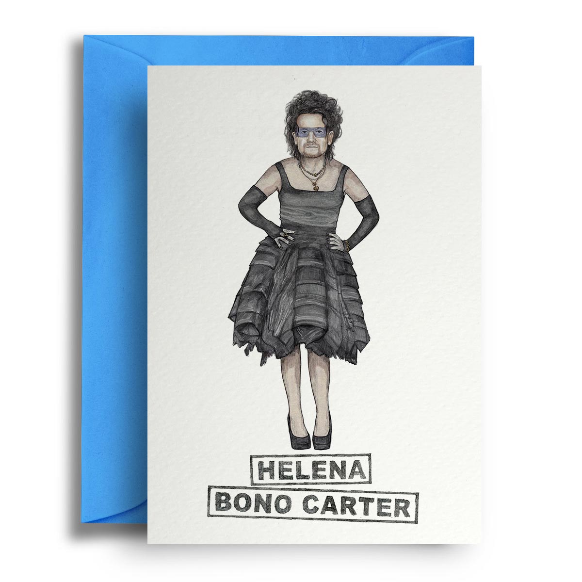 Helena Bono Carter - Greetings Card