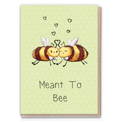 Bowtie Bees - Gay Wedding Card