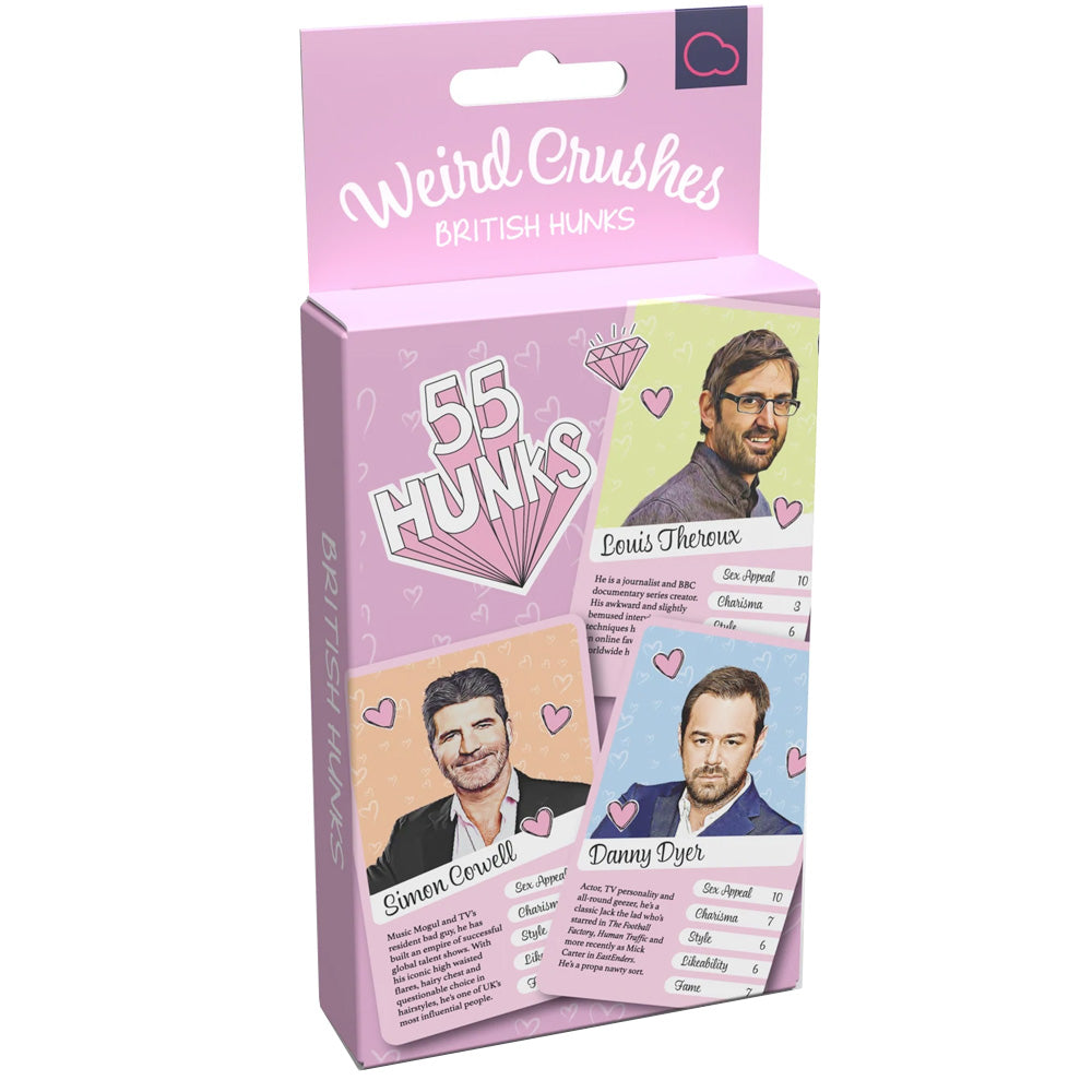 Weird Crushes - British Hunks Card Game