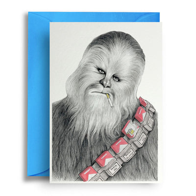 Chewbacca - Greetings Card