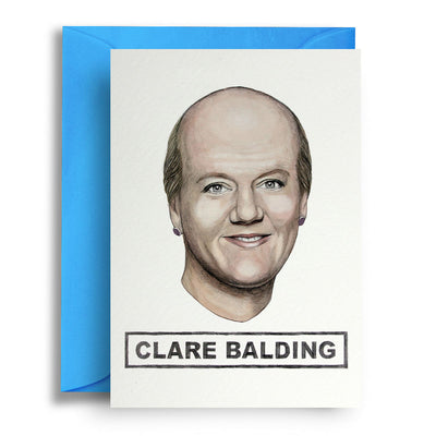 Clare Balding - Greetings Card