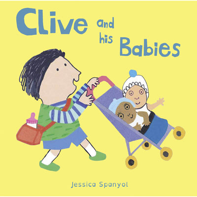 Clive And His Babies Board Book