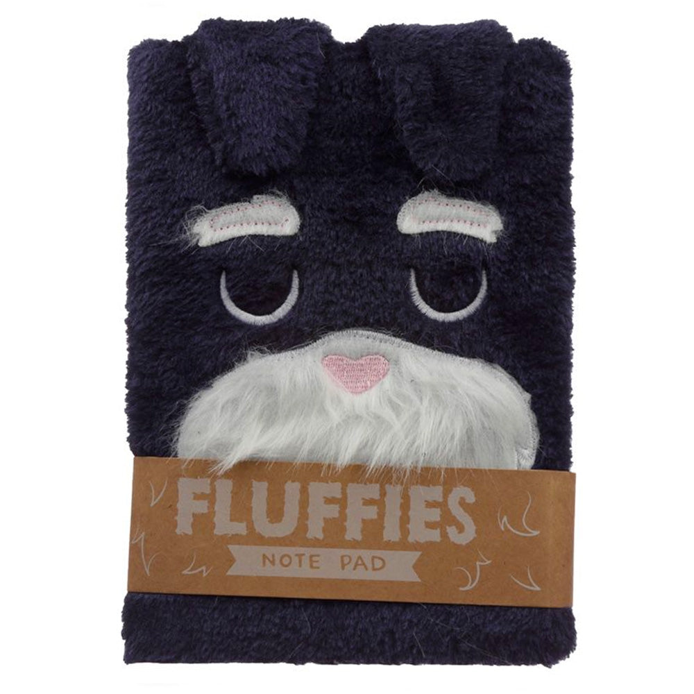 Fluffies Plush Animal A5 Notepad - Dog