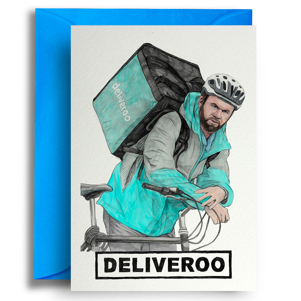 Deliveroo - Greetings Card