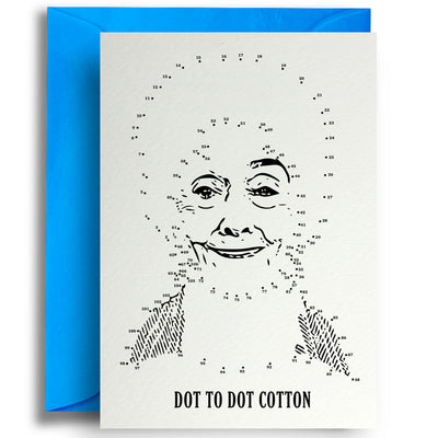 Dot To Dot Cotton - Greetings Card