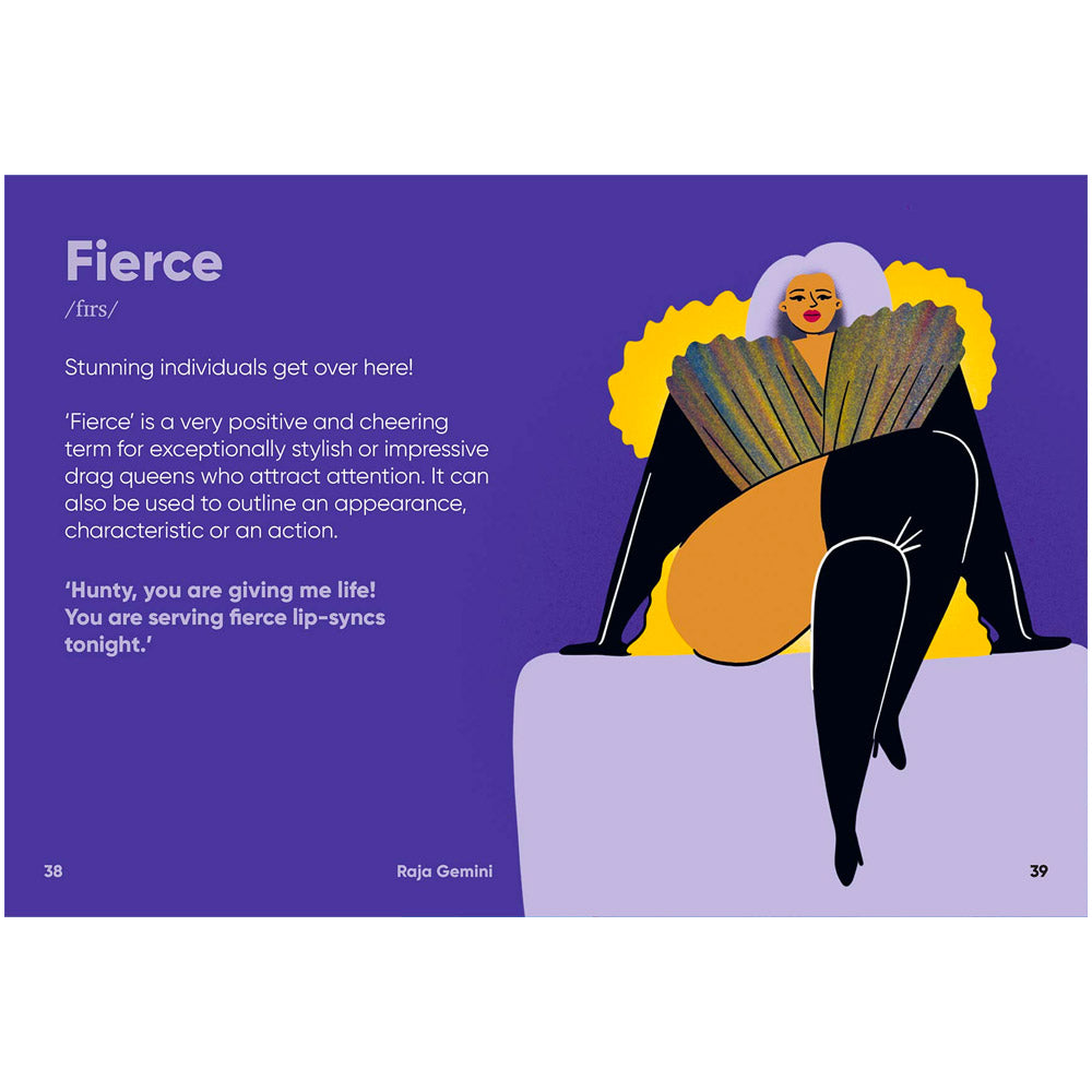 The Drag Dictionary - An Illustrated Glossary of Fierce Queen Slang Book