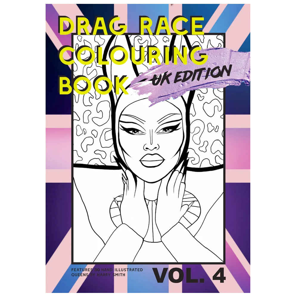 Drag Race Colouring Book Vol 4 (UK Edition) Book
