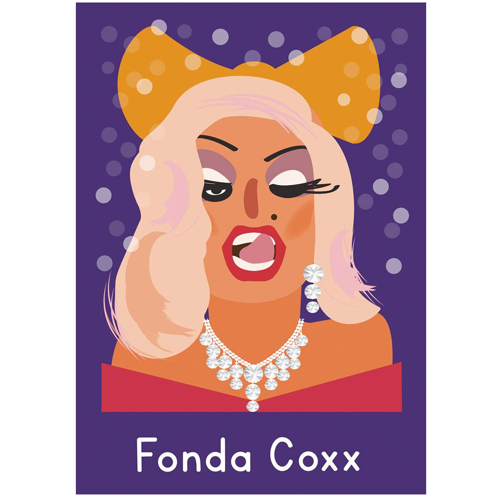 Life's A Drag - Fonda Coxx Greetings Card