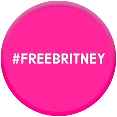 #FREEBRITNEY Small Pin Badge