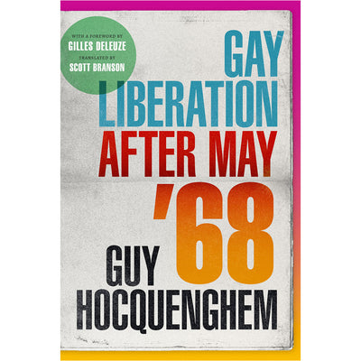 Gay Liberation After May '68 Book