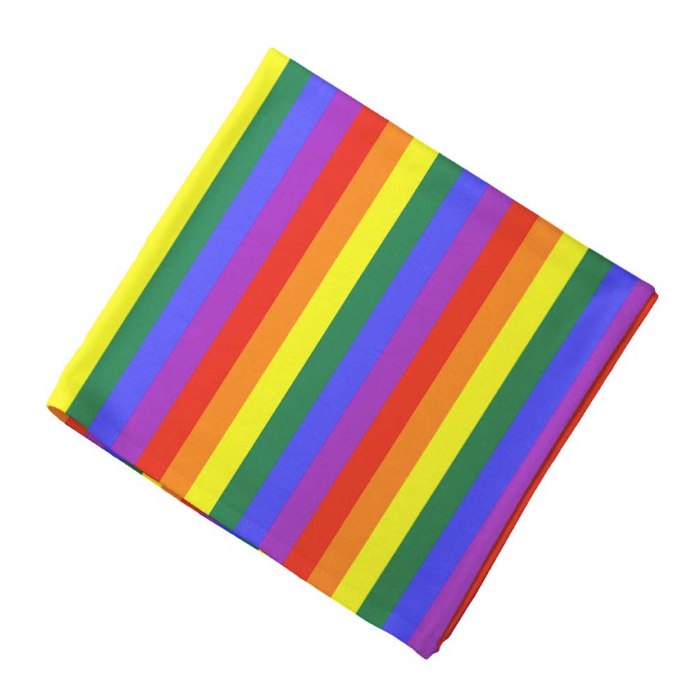Gay Pride Rainbow Cotton Bandana