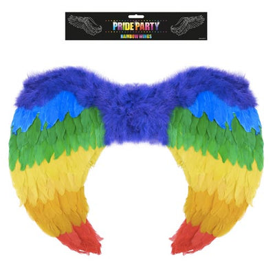 Gay Pride Rainbow Foldable Angel Wings