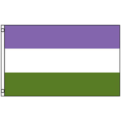 Genderqueer Pride Flag (3ft x 2ft Premium)