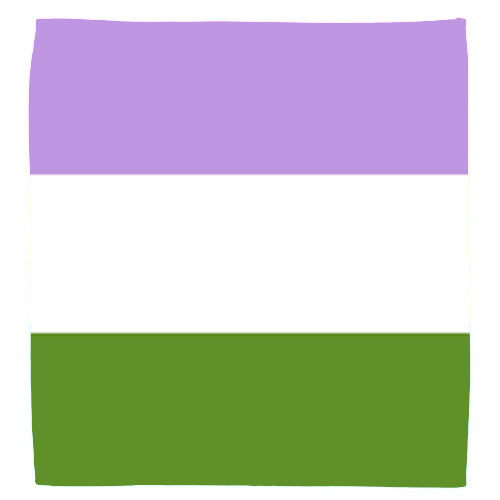 Genderqueer Pride Flag Bandana