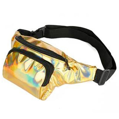 Festival Bumbag - Gold Holographic