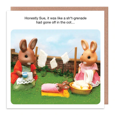 Forest Friends Honestly Sue - Greetings Card