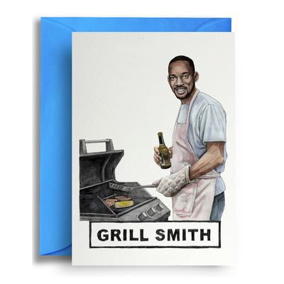 Grill Smith - Greetings Card