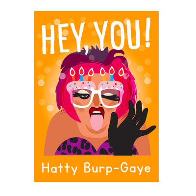 Life's A Drag - Happy Burp Gaye Greetings Card