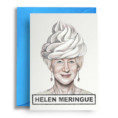 Helen Meringue - Greetings Card