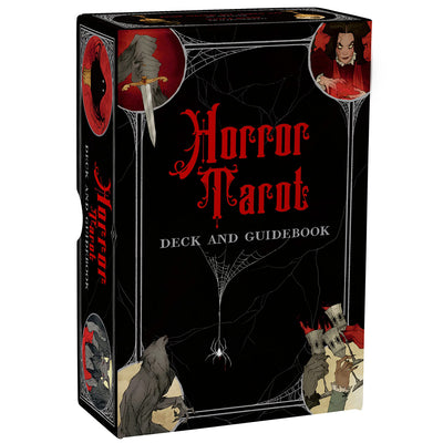 Horror Tarot Cards & Guidebook