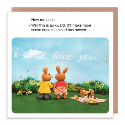 Forest Friends How Romantic - Greetings Card
