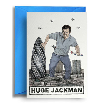 Huge Jackman - Greetings Card