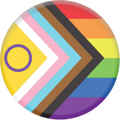 Intersex Progress Pride Small Pin Badge