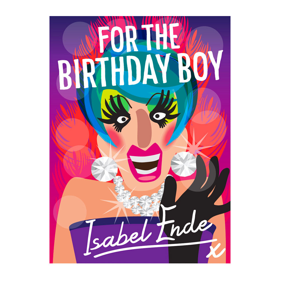 Life's A Drag - Isabel Ende Greetings Card